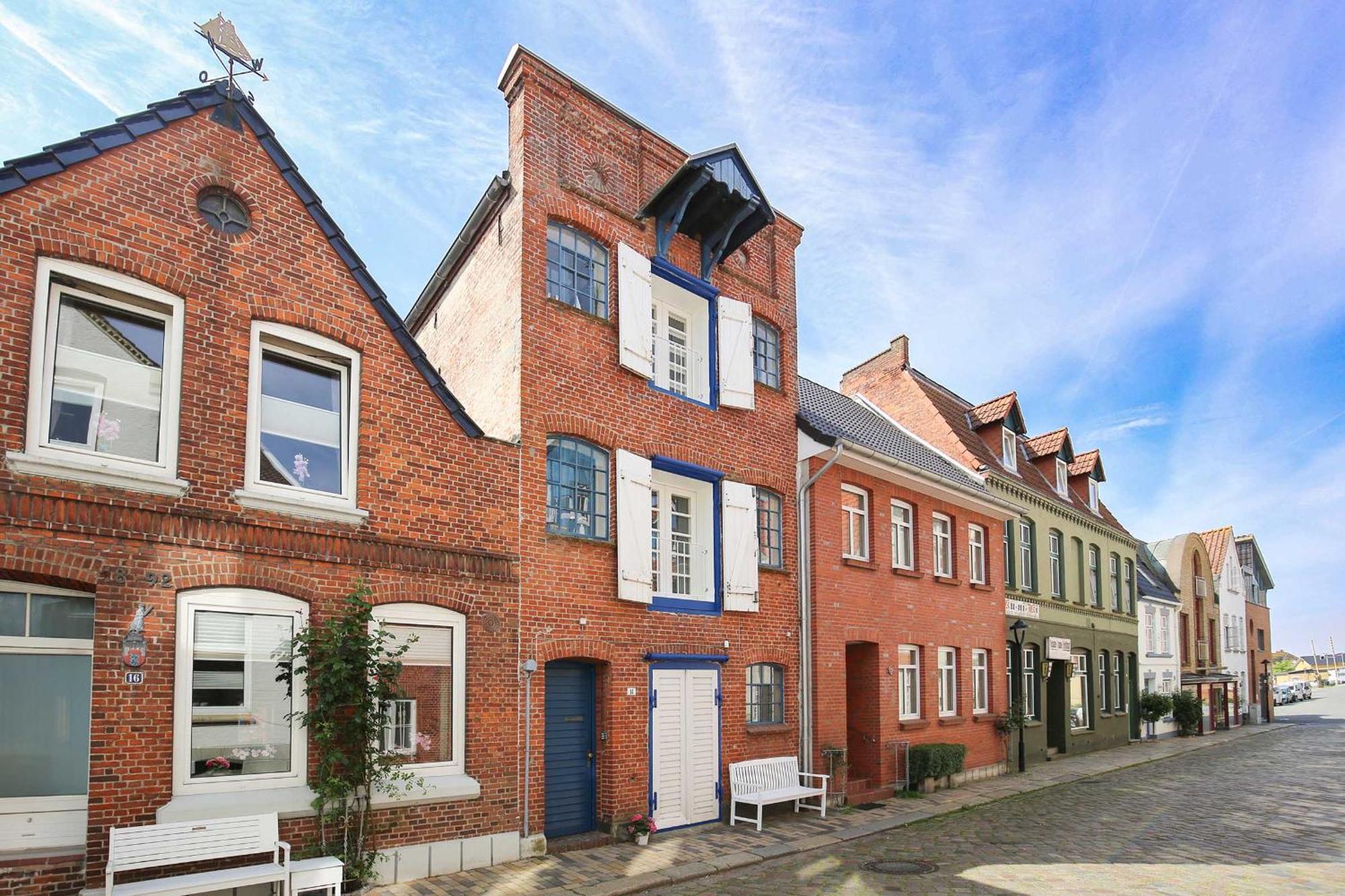 Apartamento Altes Kontorhaus Kajüte Husum  Exterior foto