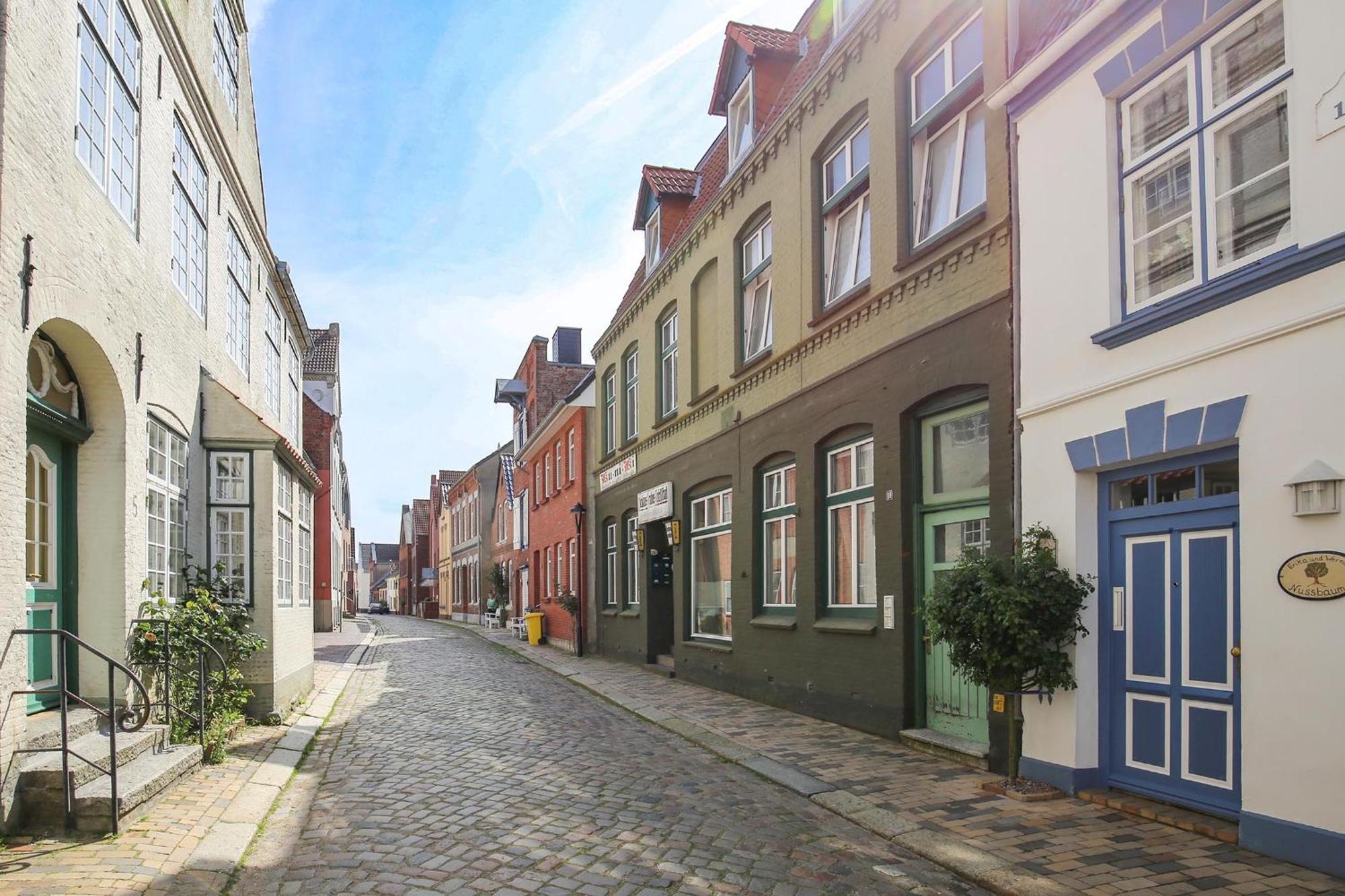 Apartamento Altes Kontorhaus Kajüte Husum  Exterior foto